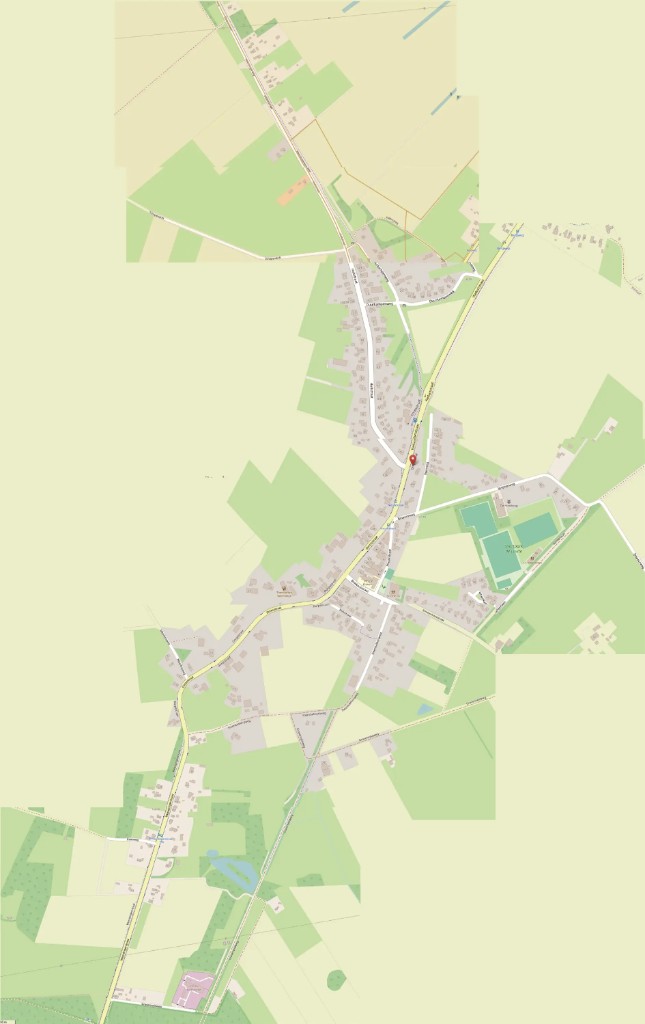 Plattegrond van Weerdinge